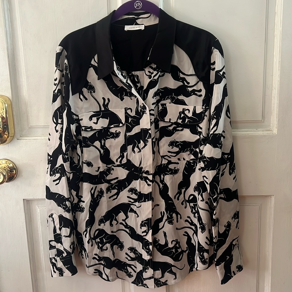 Anine Bing silk blouse